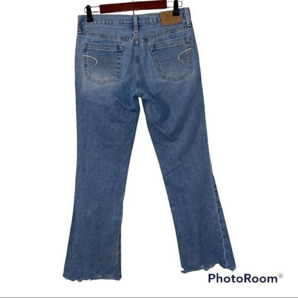American Eagle hipster raw frayed hem‎ jeans - Picture 3 of 14